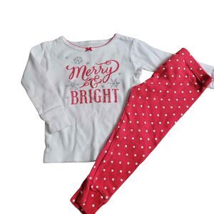 Girl's Size 18 Months Carter's Christmas Pajamas